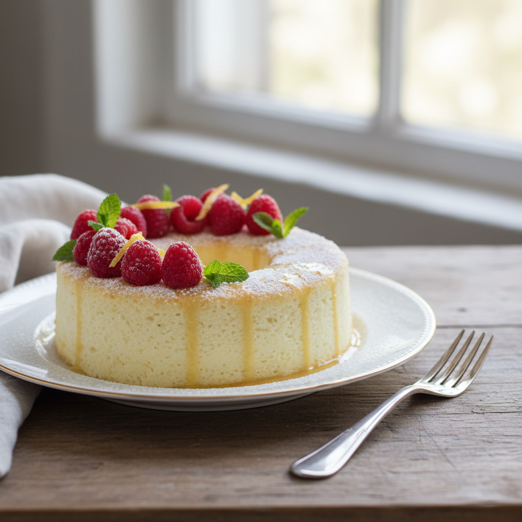 Photo de Recette de gâteau au yaourt aérien et très moelleux