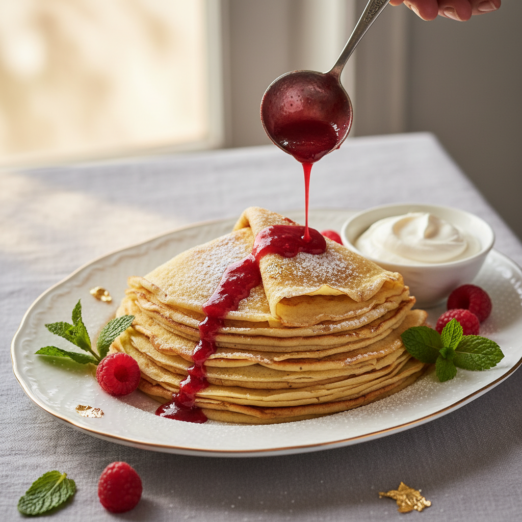Photo de Recette de crêpes pour faire sensation à la Chandeleur