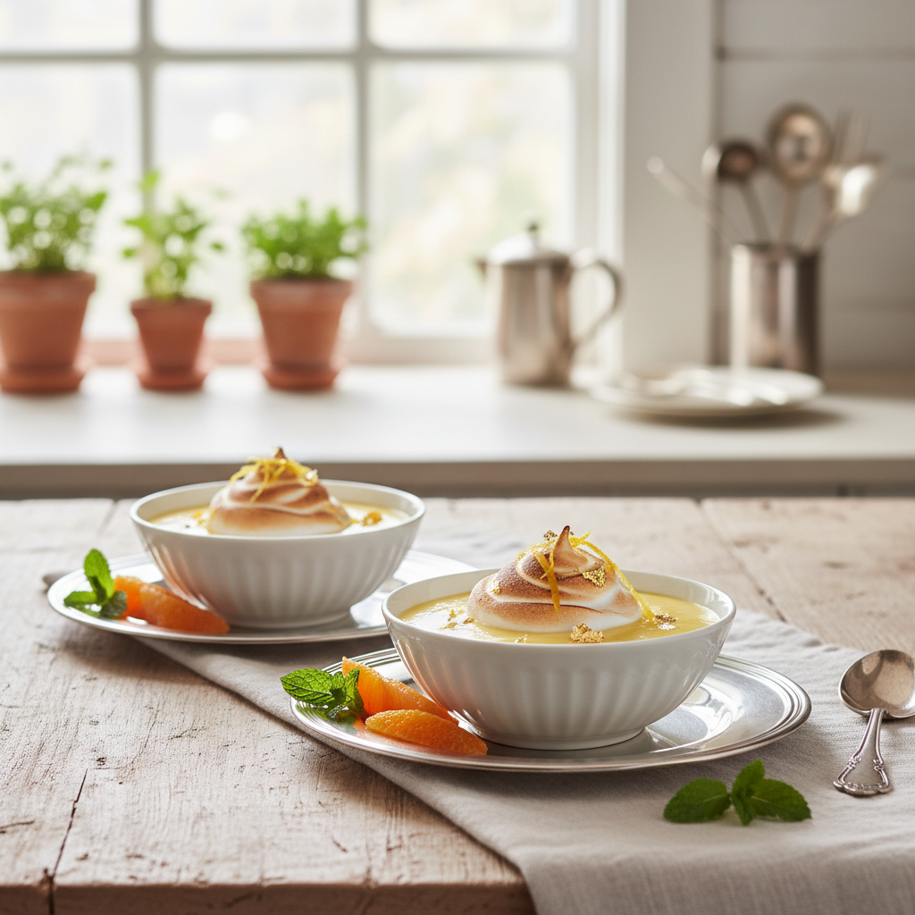 Photo de Recette de crème citronnée intense et soyeuse