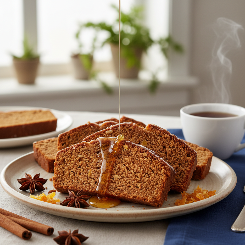 Photo de Recette du pain d'épices traditionnel alsacien au miel