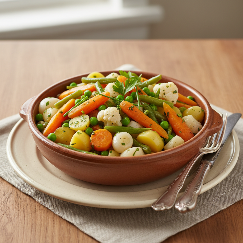 Photo de Recette de la jardinière de légumes façon grand-mère