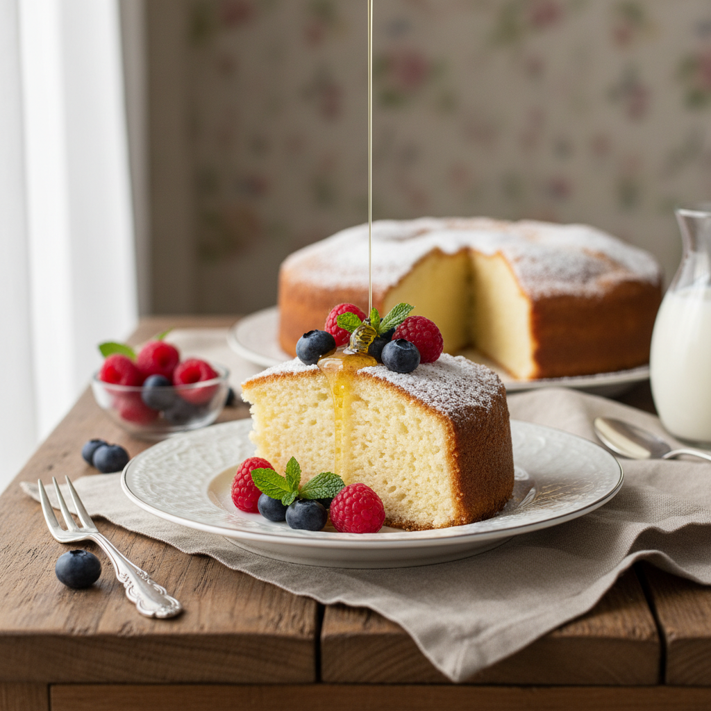 Photo de Recette de gâteau au yaourt moelleux et traditionnel