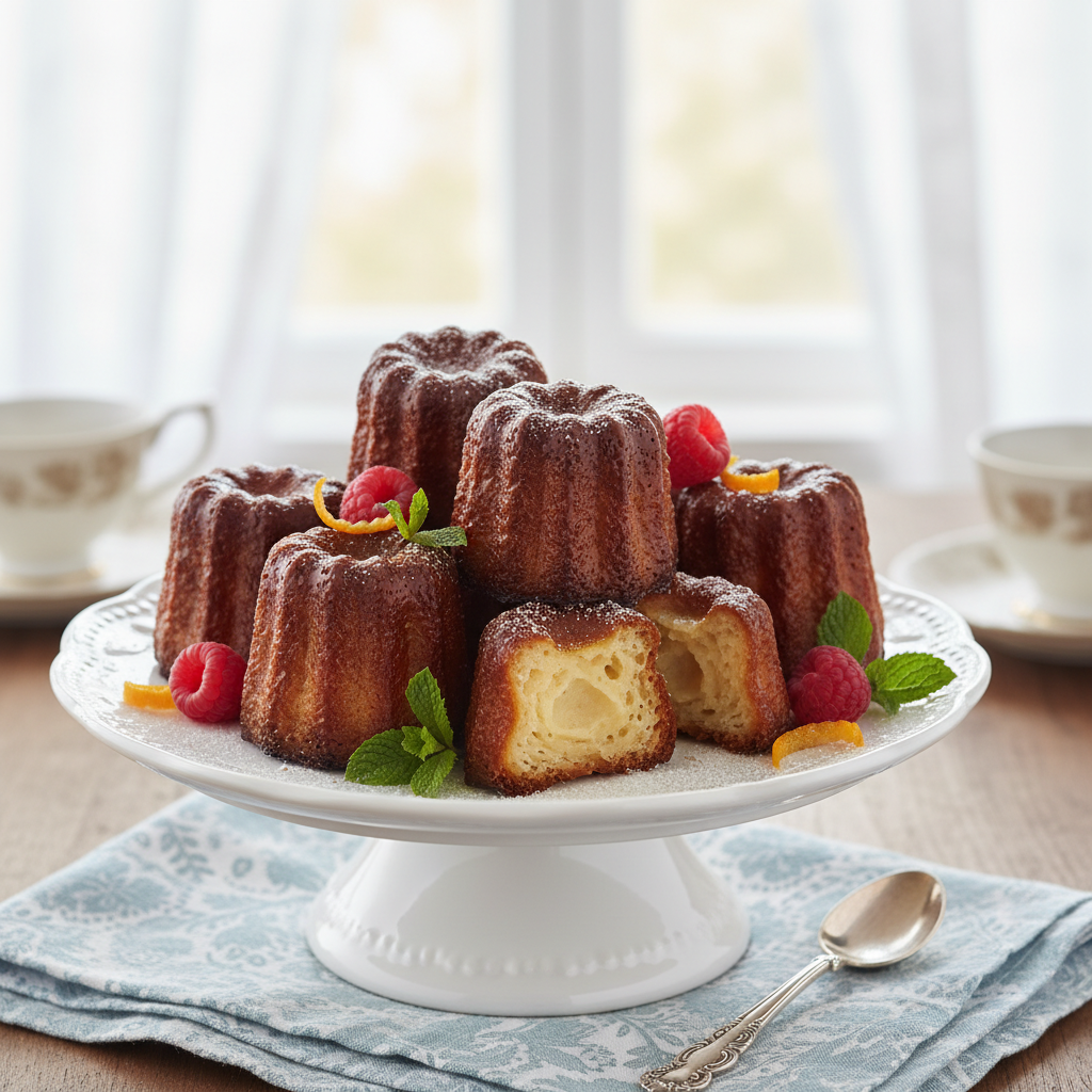 Photo de Recette de cannelés bordelais croustillants et fondants