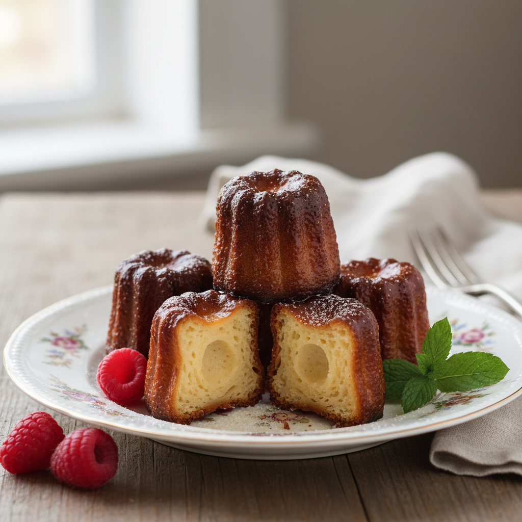 Photo de Recette des cannelés bordelais croustillants et fondants