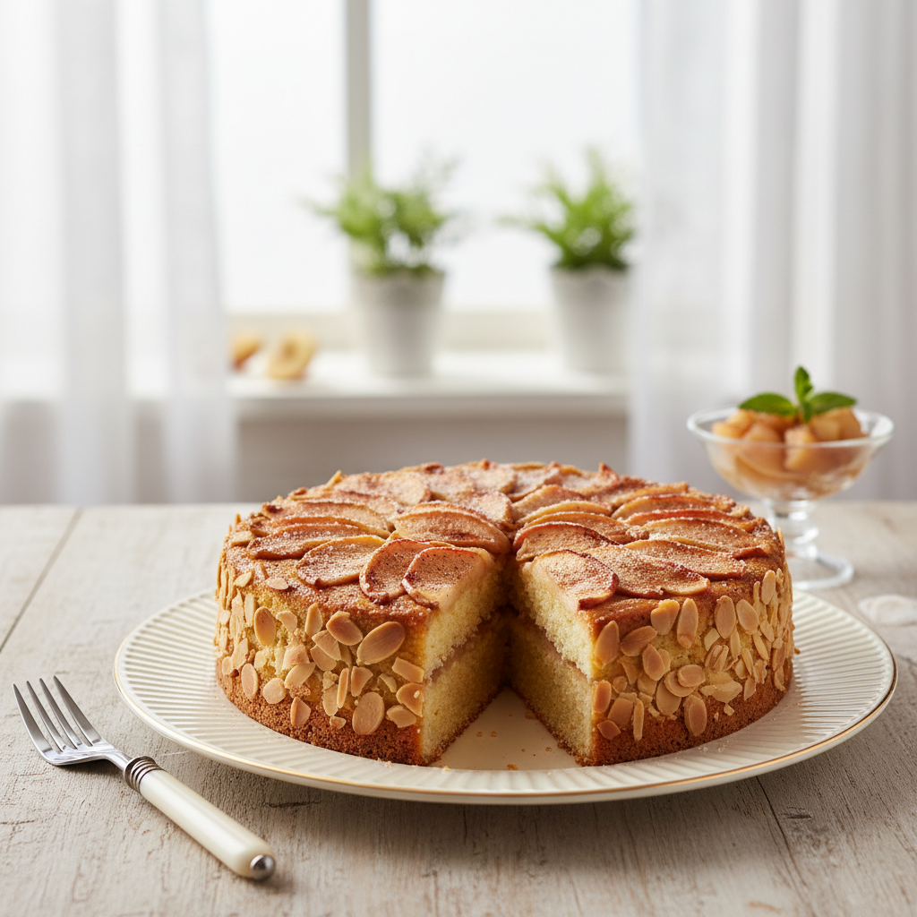 Photo de Recette de gâteau pour diabétique sans sucre aux pommes