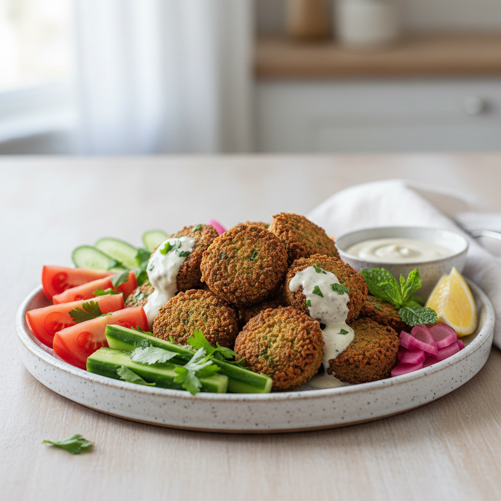 Photo de Recette des falafels croustillants à la libanaise
