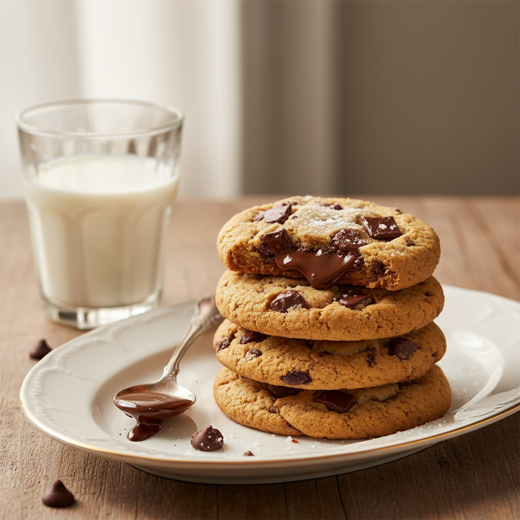Photo de Recette de cookies américains authentiques et fondants