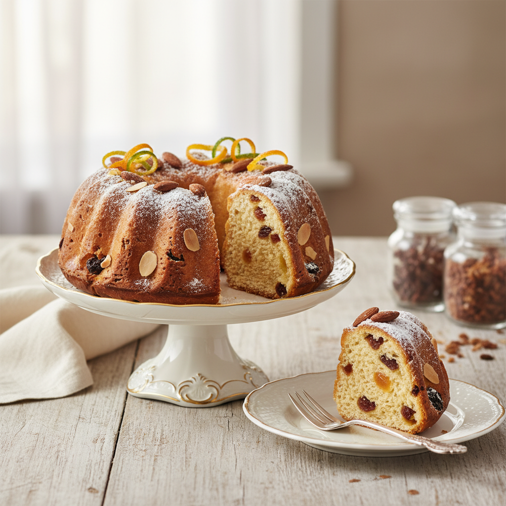 Photo de Recette du kouglof alsacien traditionnel aux amandes