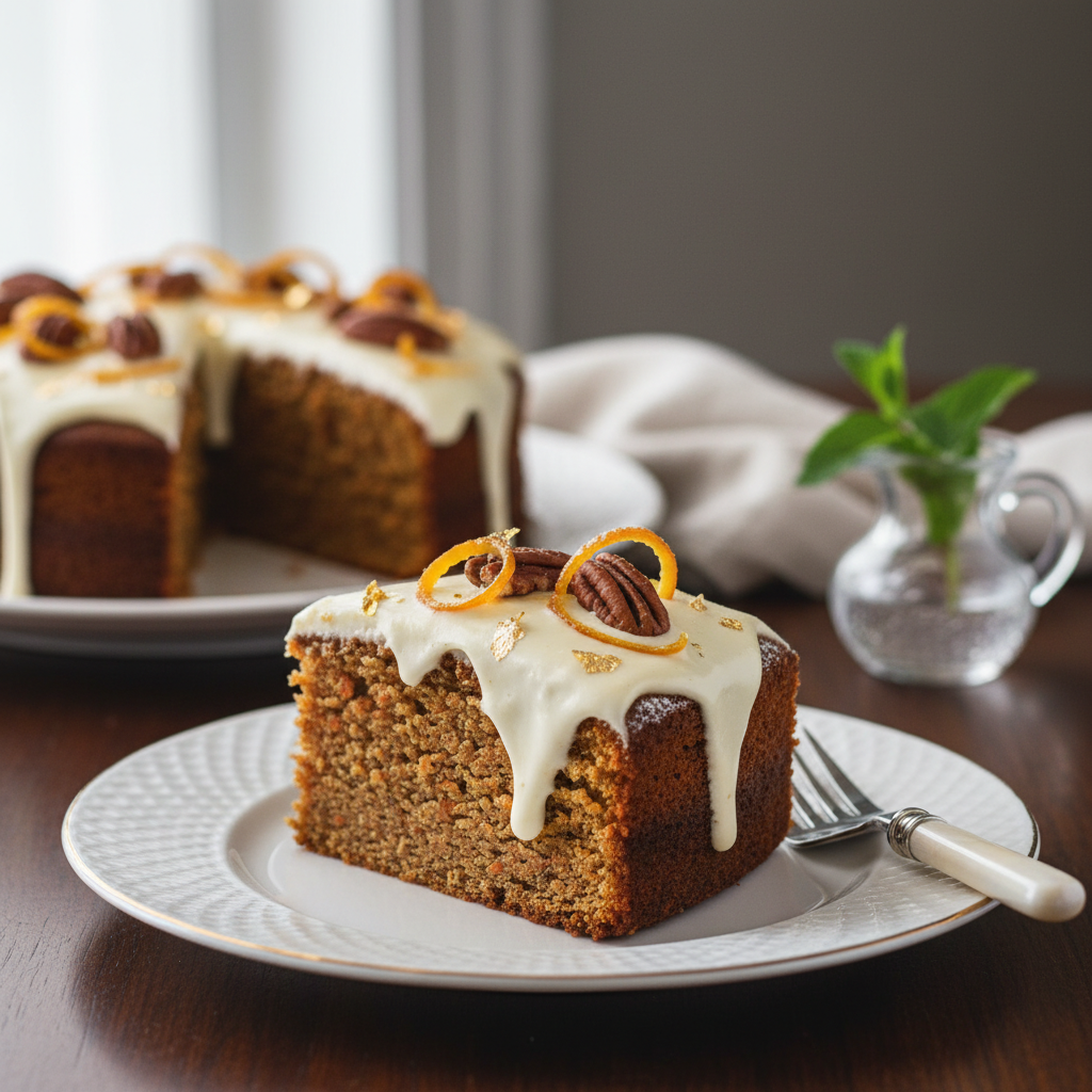 Photo de Recette de gâteau aux carottes fondant et parfumé