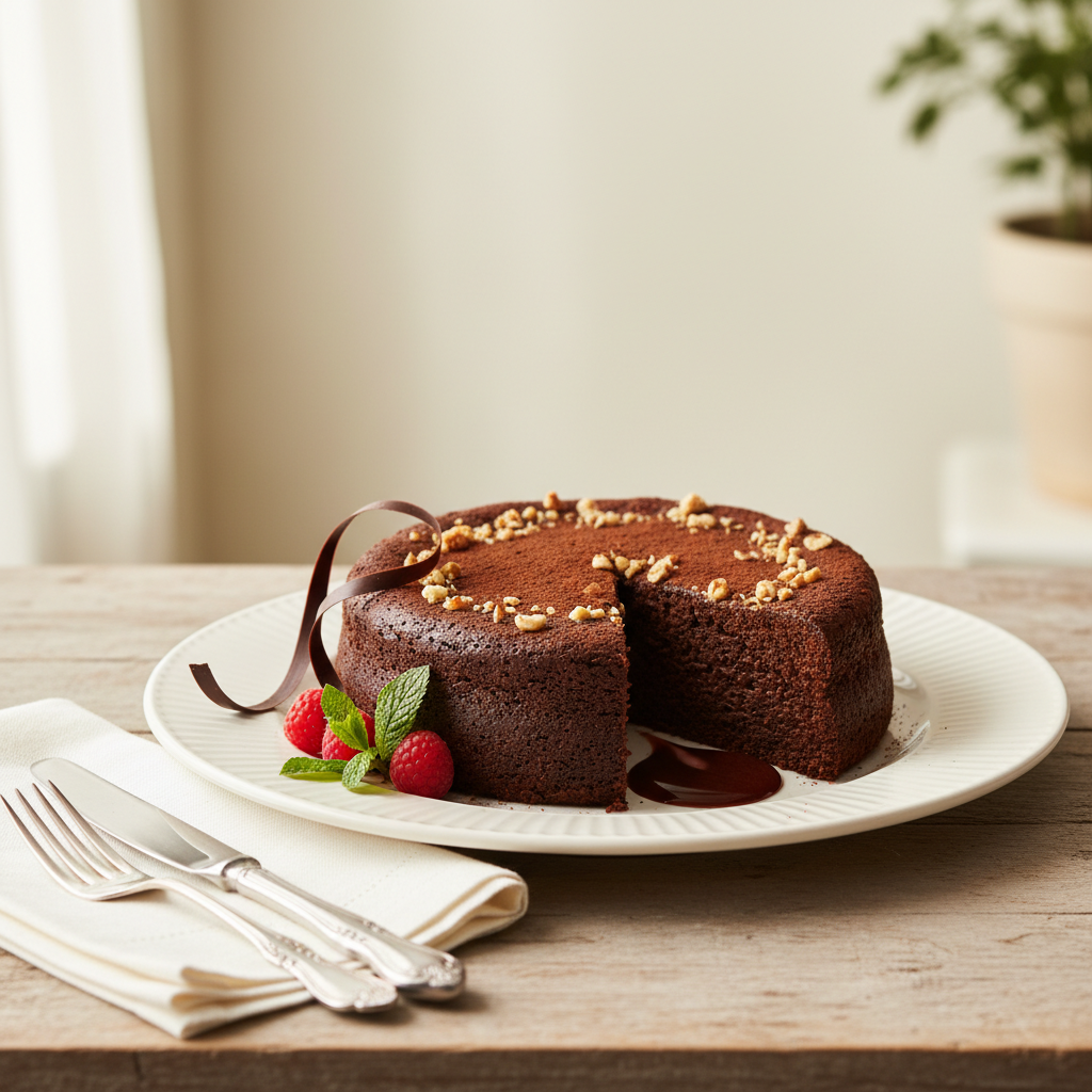 Photo de Recette de gâteau au chocolat rapide et inratable