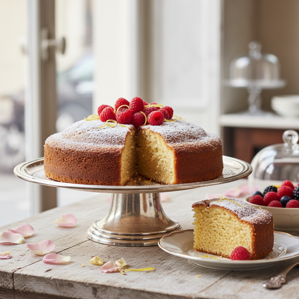 Photo de Recette du gâteau au yaourt moelleux à l'ancienne