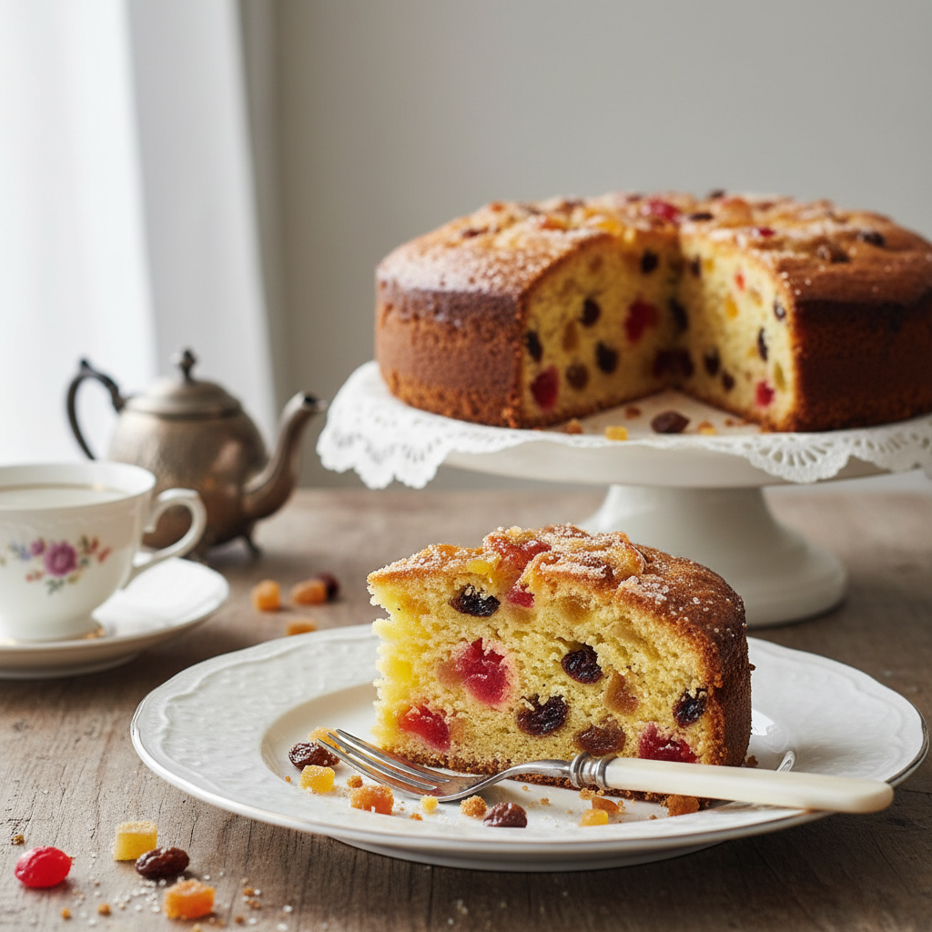 Photo de Recette du cake aux fruits confits de ma grand-mère à l'ancienne