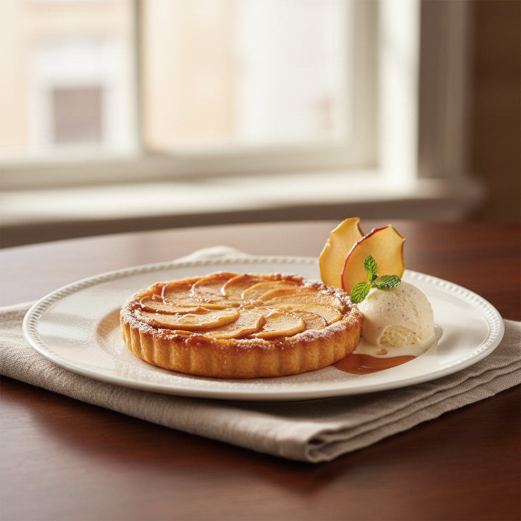 Photo de Recette de tarte aux pommes croustillante et son secret