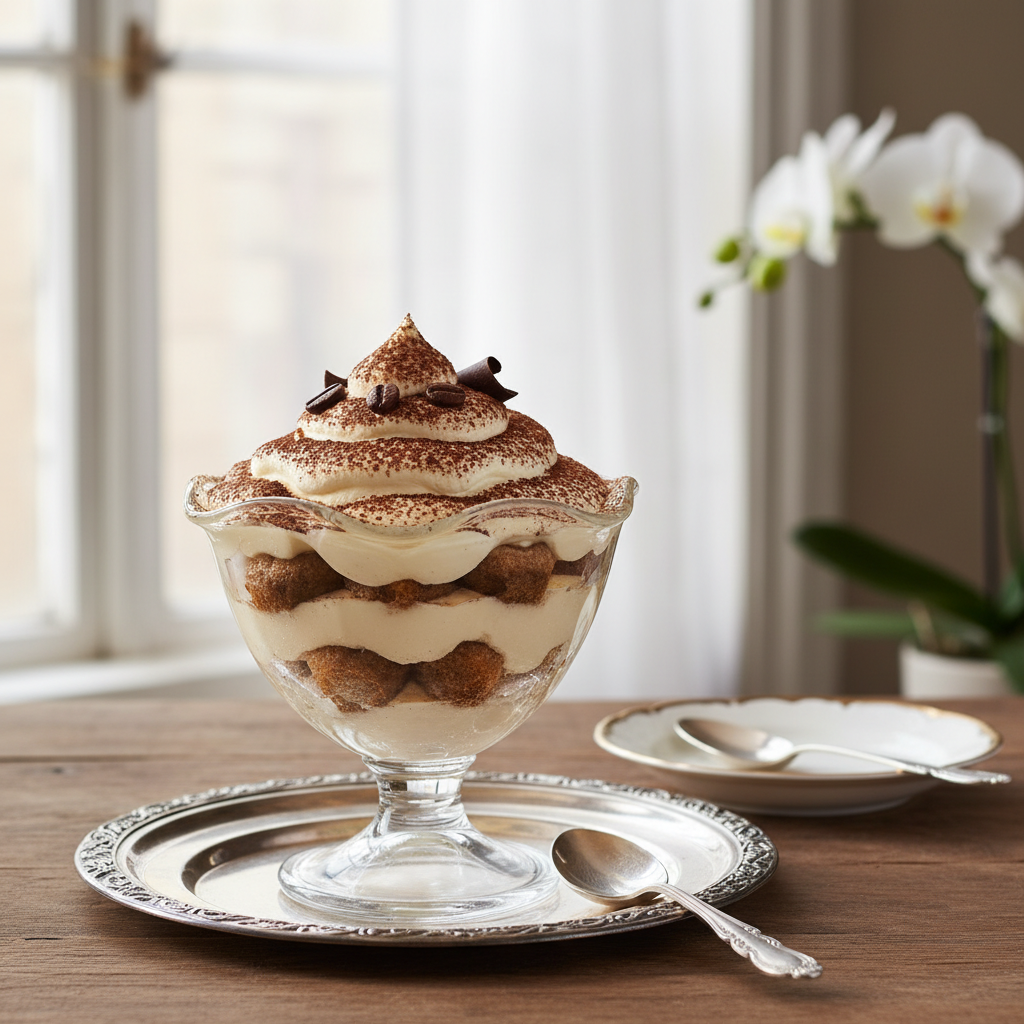 Photo de Recette du tiramisu italien traditionnel et onctueux