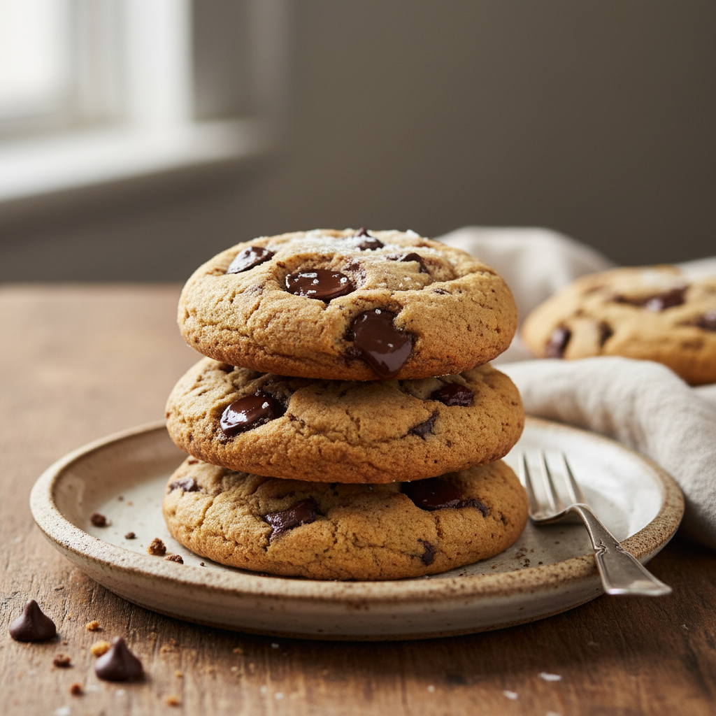 Photo de Recette de cookies moelleux comme chez Marmiton