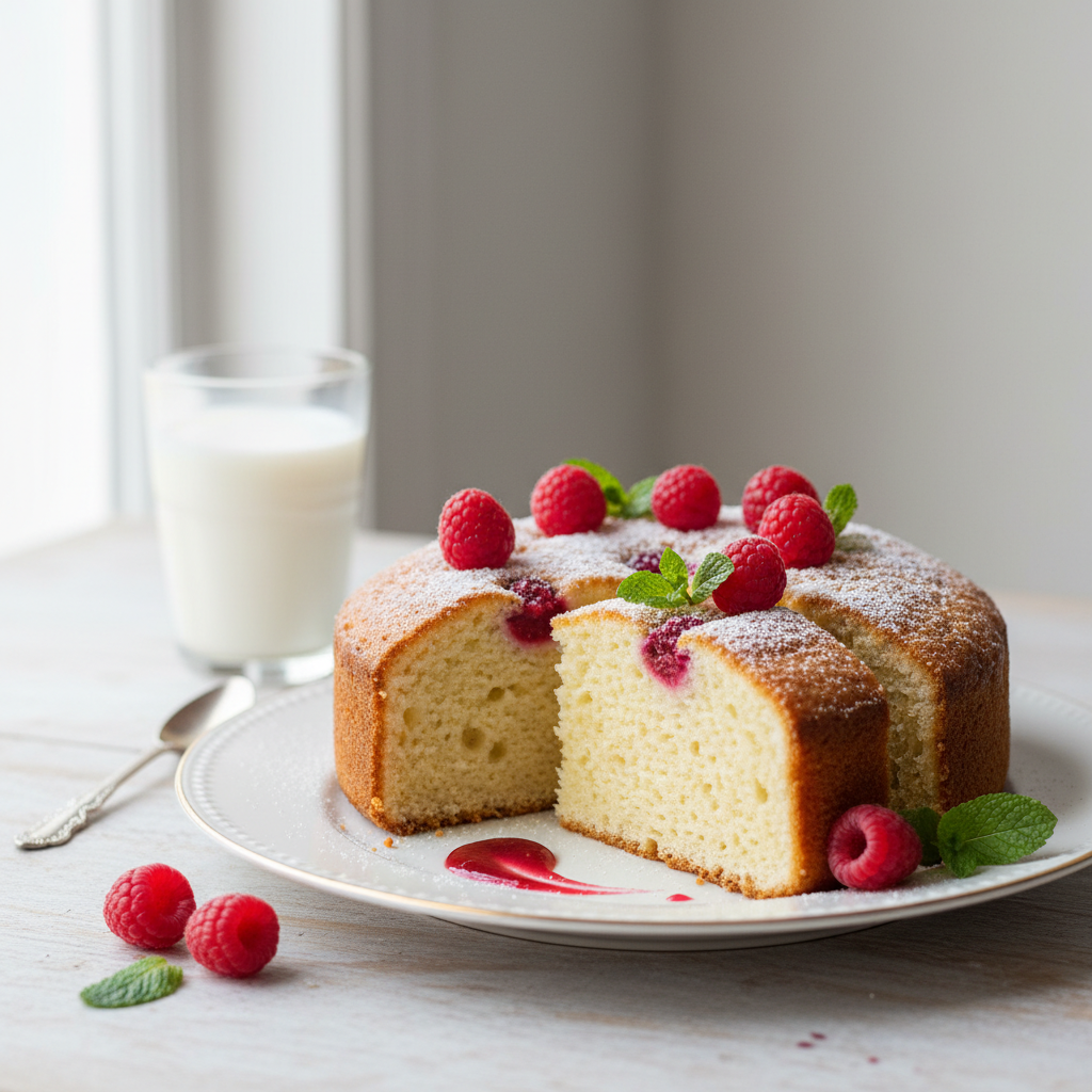 Photo de Recette de gâteau au yaourt aérien et parfumé