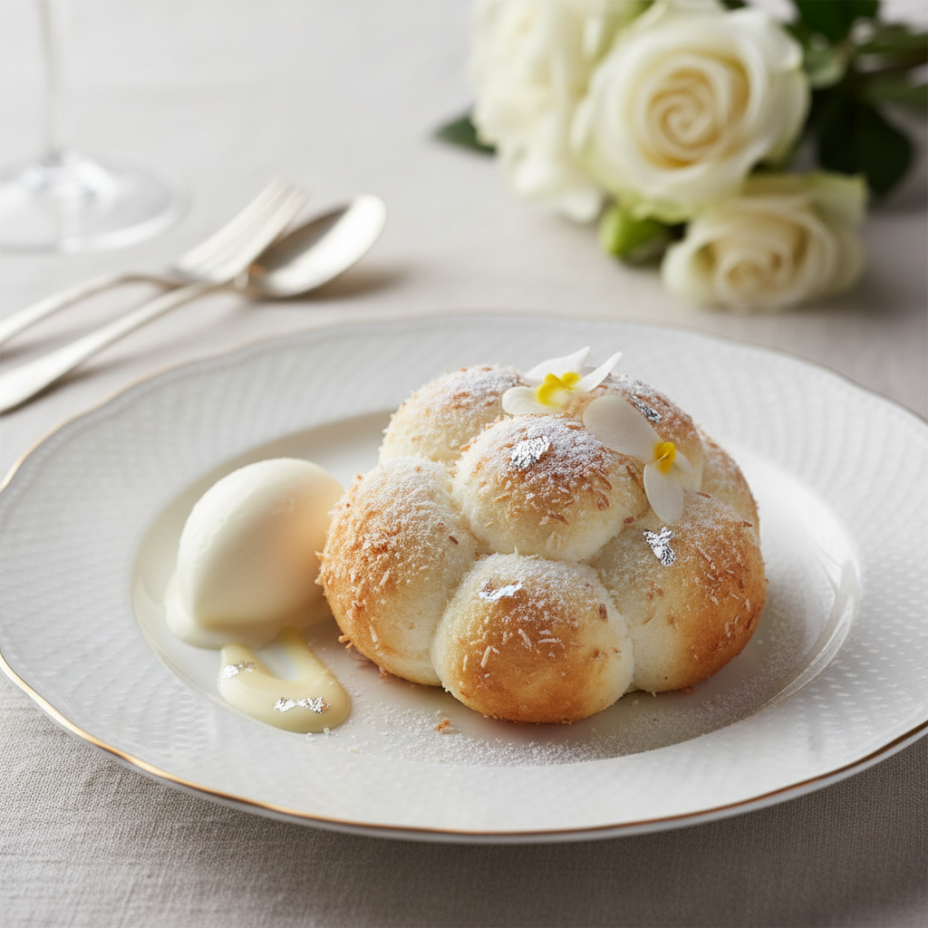 Photo de Recette du gâteau à la noix de coco fondant et aérien