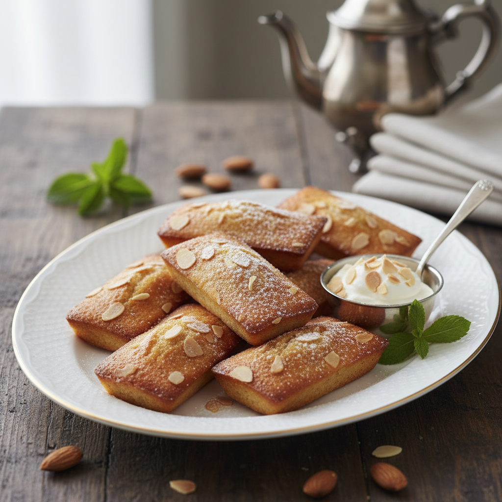 Photo de Recette de financiers aux amandes et beurre noisette