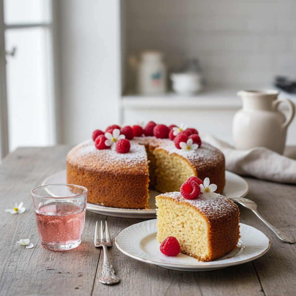 Photo de Recette du gâteau nature moelleux et aérien de mon enfance