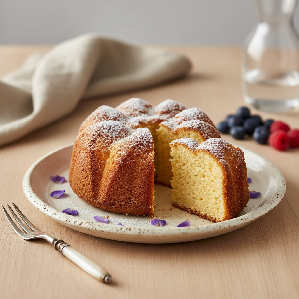 Photo de Recette du gâteau de Savoie léger et traditionnel