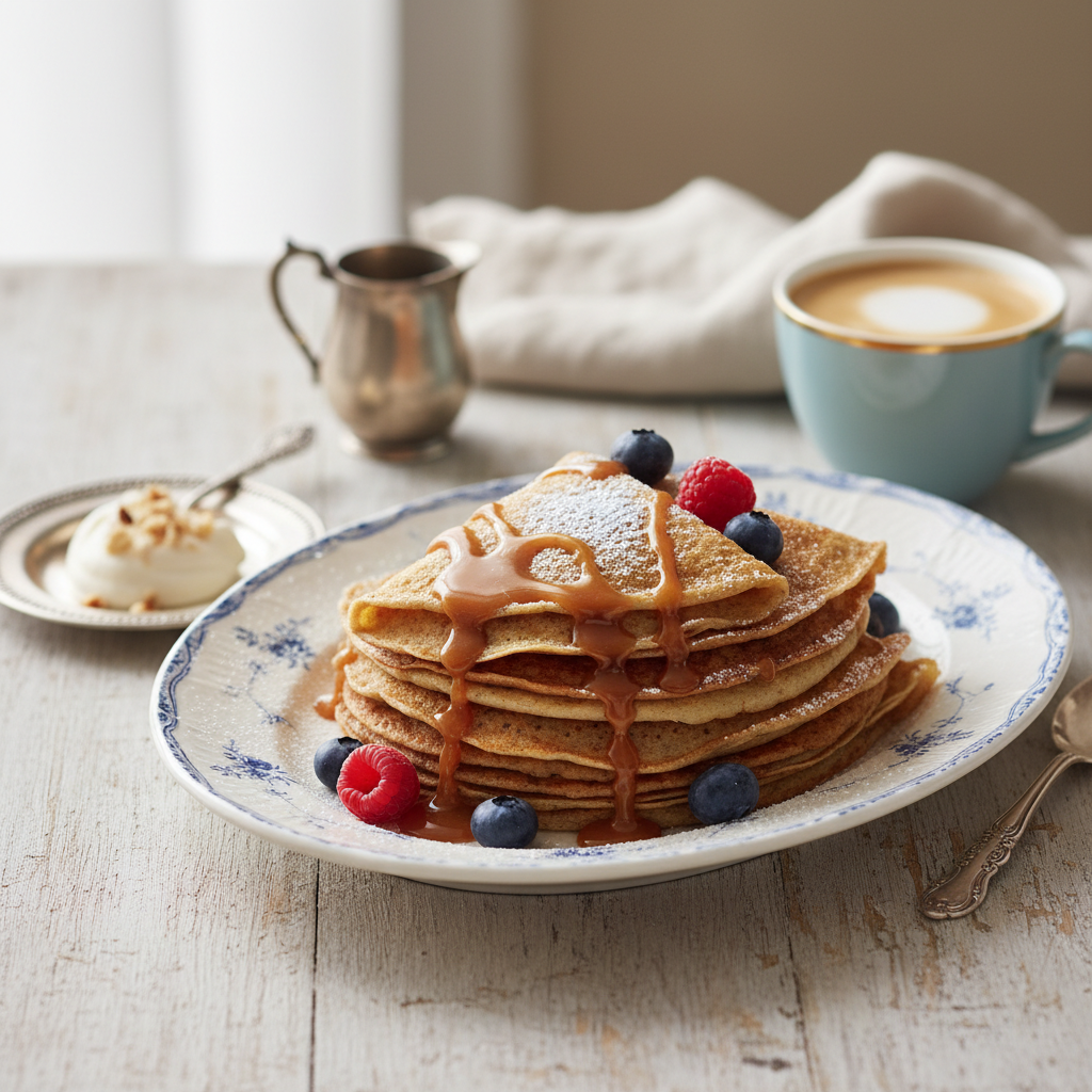 Photo de Recette des crêpes au sarrasin faciles à la bretonne
