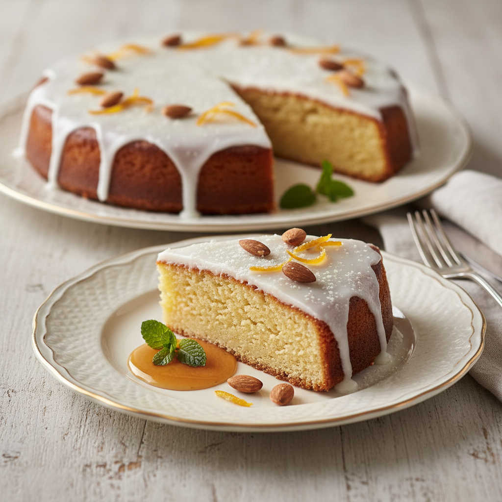 Photo de Recette du gâteau nantais aux amandes et rhum ambré