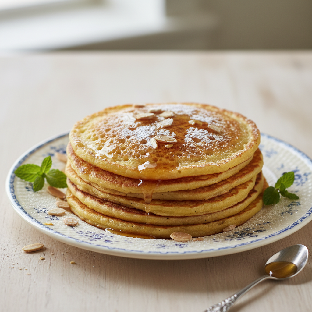Photo de Recette de baghrir les authentiques crêpes mille trous