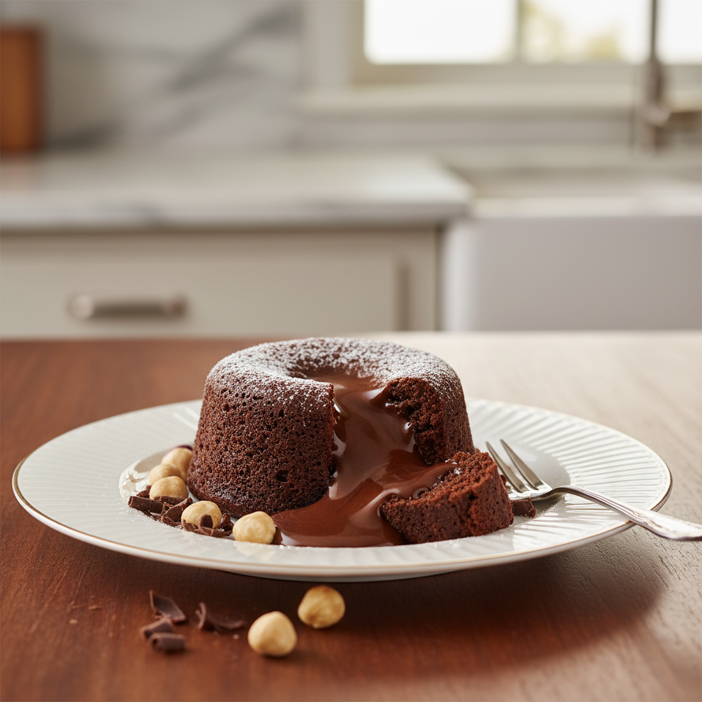 Photo de Recette de gâteau au Nutella irrésistiblement fondant