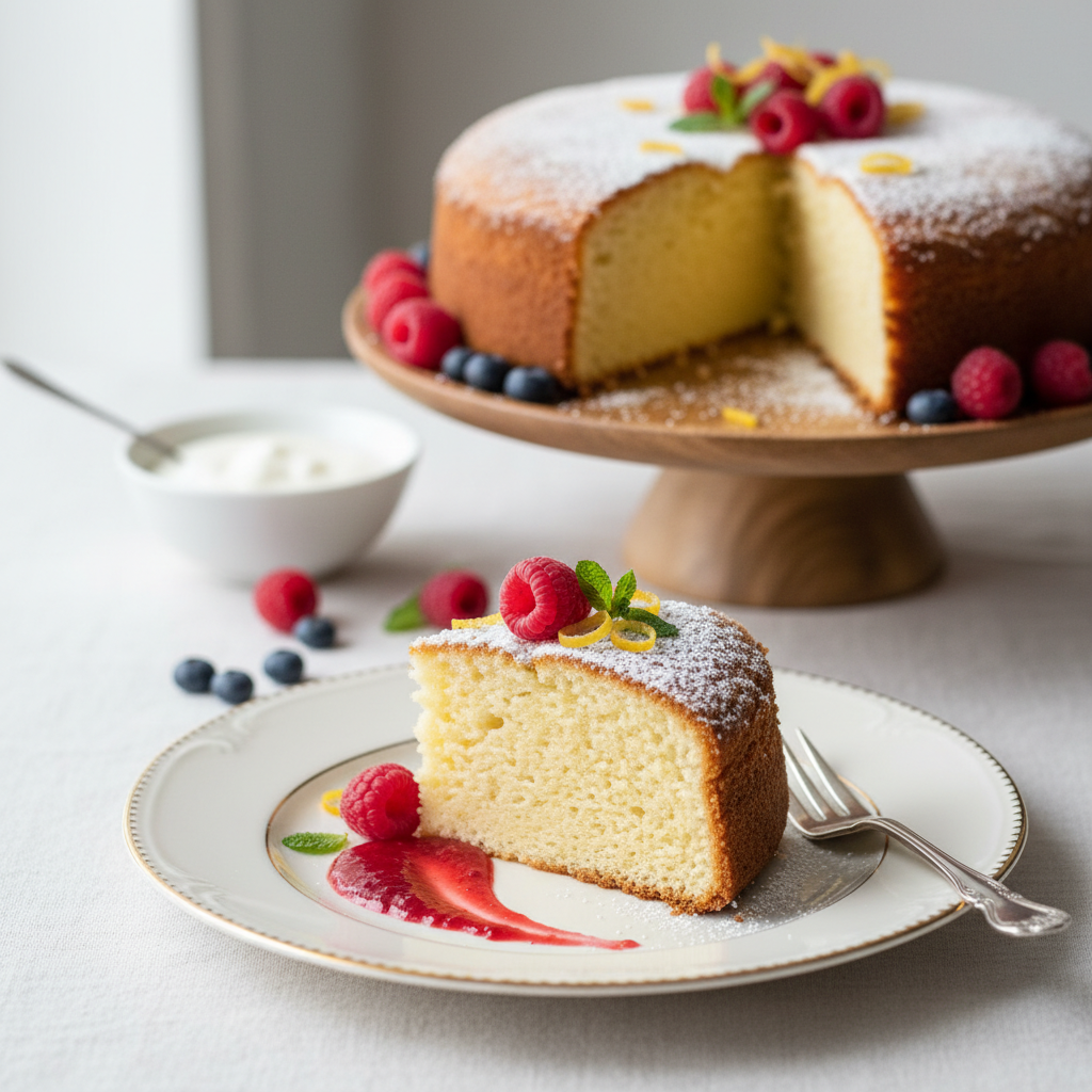 Photo de Recette du gâteau au yaourt moelleux et traditionnel