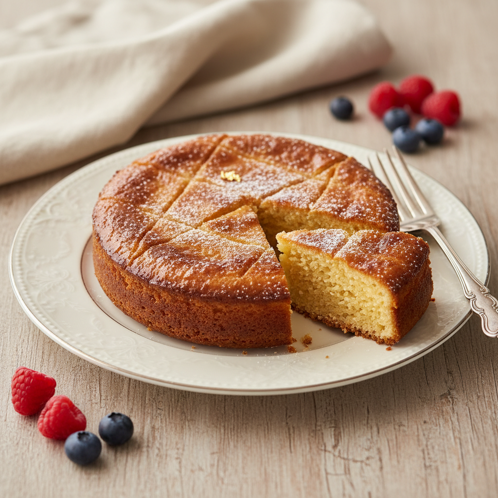 Photo de Recette du gâteau breton traditionnel au beurre demi-sel