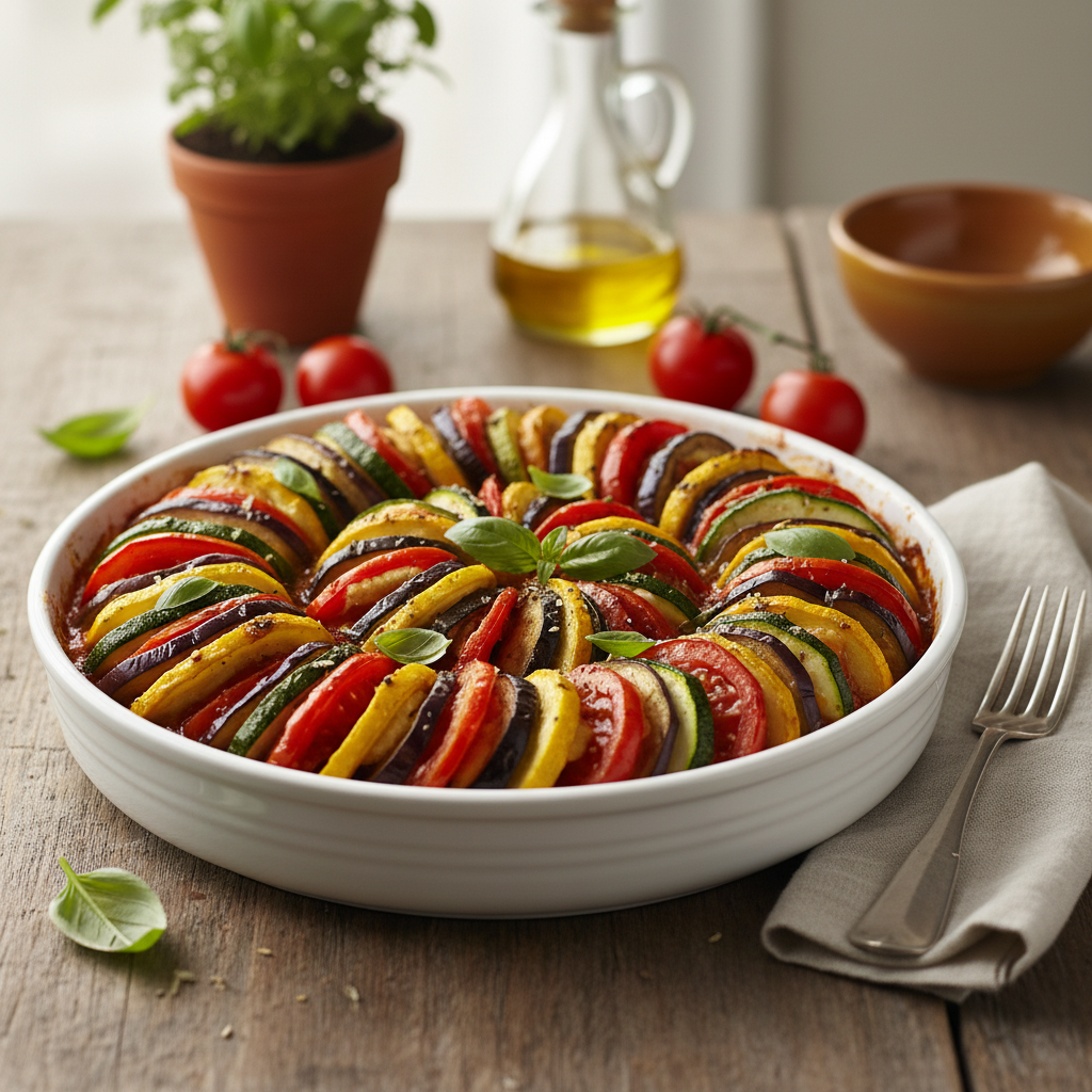Photo de Recette de la ratatouille façon Dreamlight Valley fondante