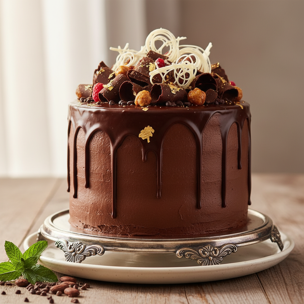 Photo de Recette de gâteau d'anniversaire chocolaté pour petits et grands