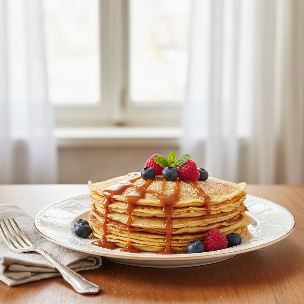 Photo de Recette des véritables crêpes bretonnes de grand-mère