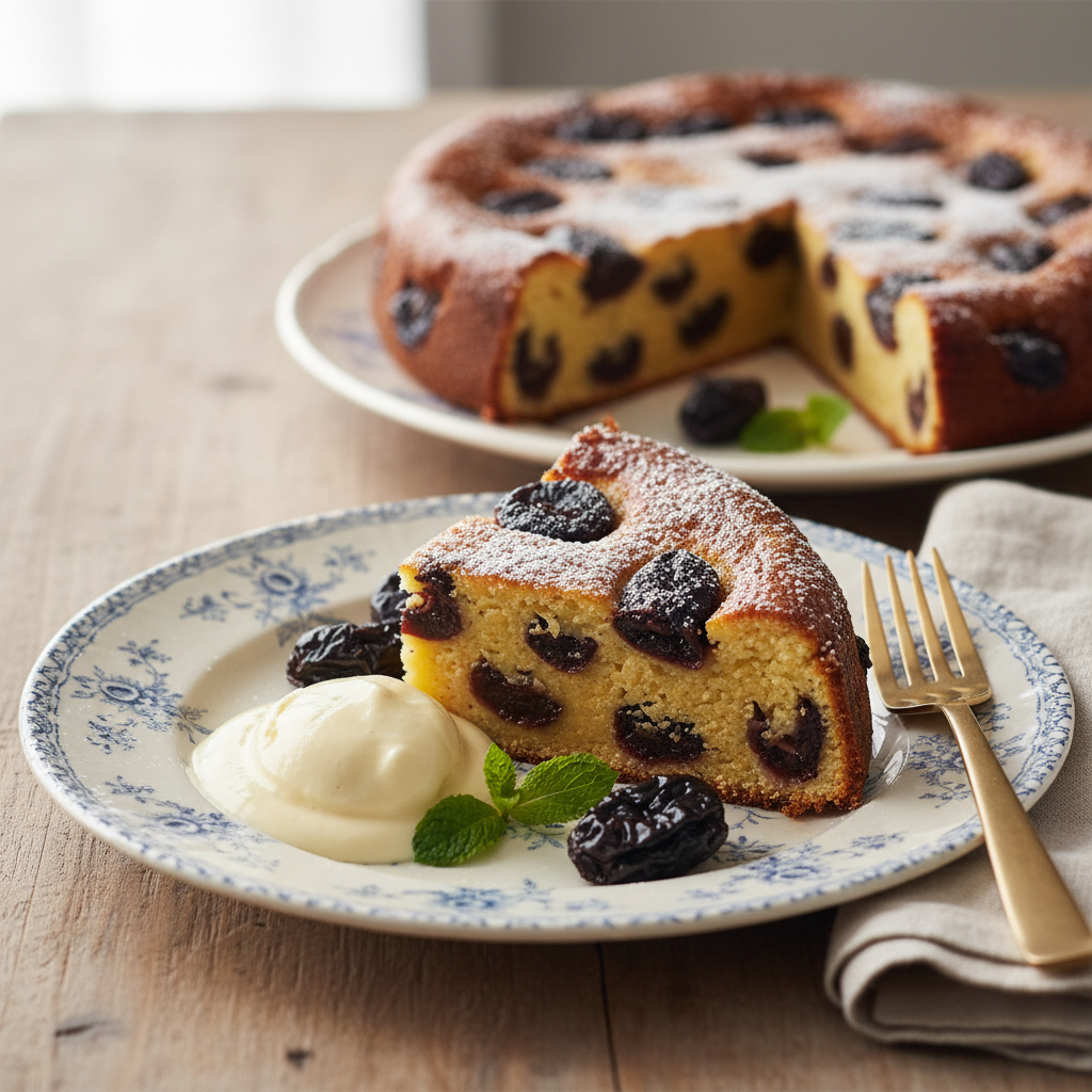 Photo de Recette du far breton traditionnel aux pruneaux charnus