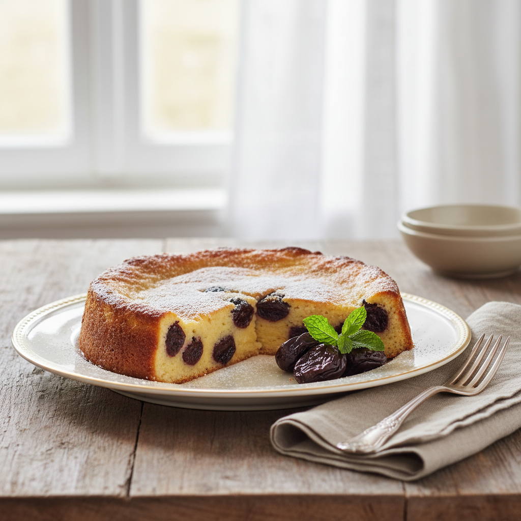 Photo de Recette du far breton aux pruneaux traditionnel et fondant