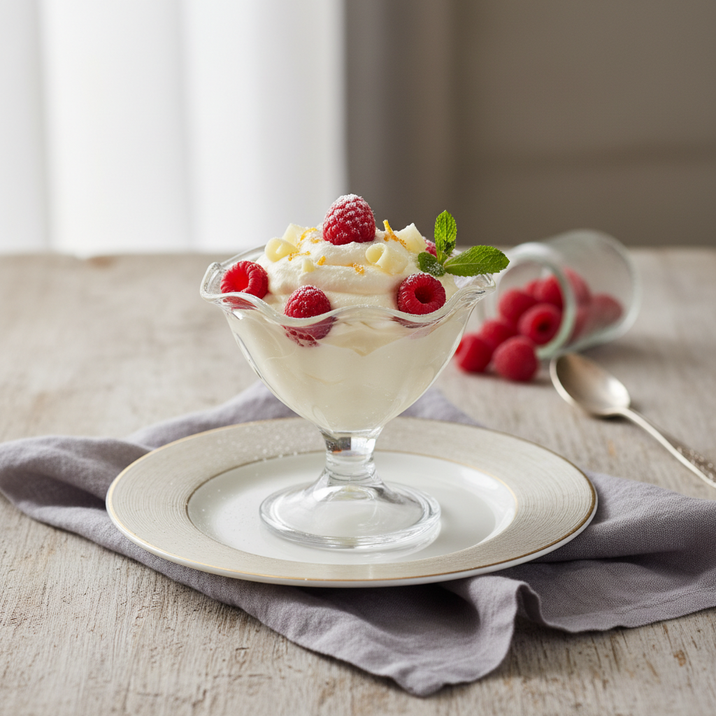 Photo de Recette d'une crème diplomate aérienne et onctueuse