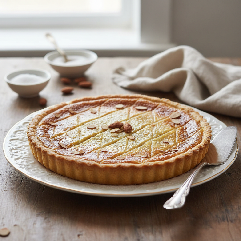 Photo de Recette de frangipane amande traditionnelle et fondante