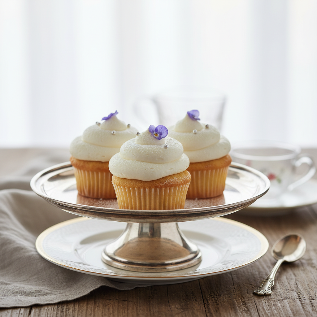 Photo de Recette de cupcakes moelleux à la texture nuage