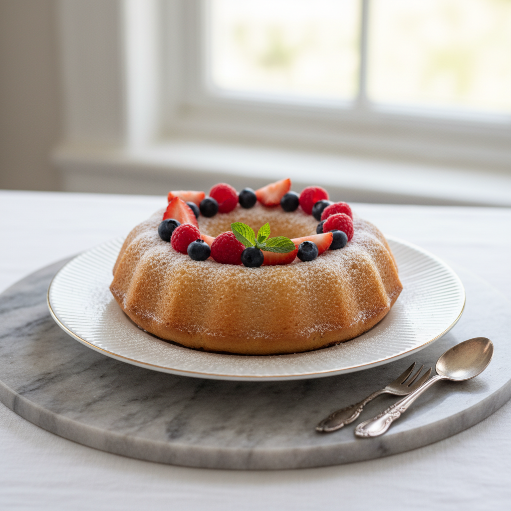 Photo de Recette de gâteau au yaourt ultra léger et gourmand