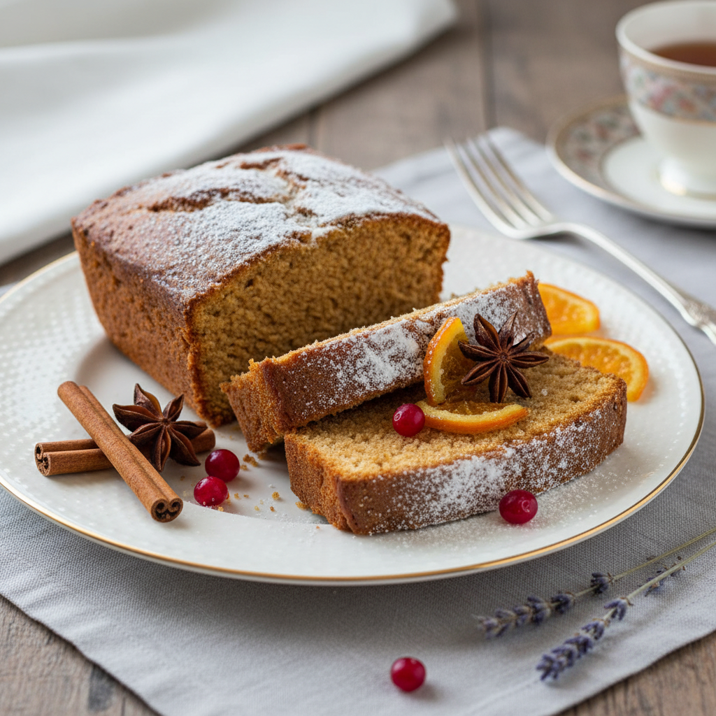 Photo de Recette de pain d'épices moelleux aux épices douces